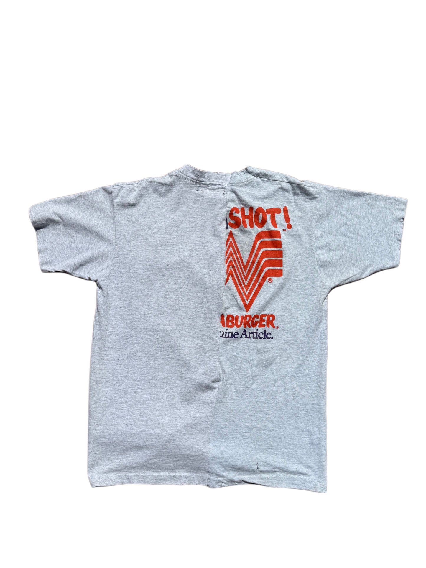 MARS PROJECT X VINTAGE SPLIT CUT AND SEW T-SHIRT