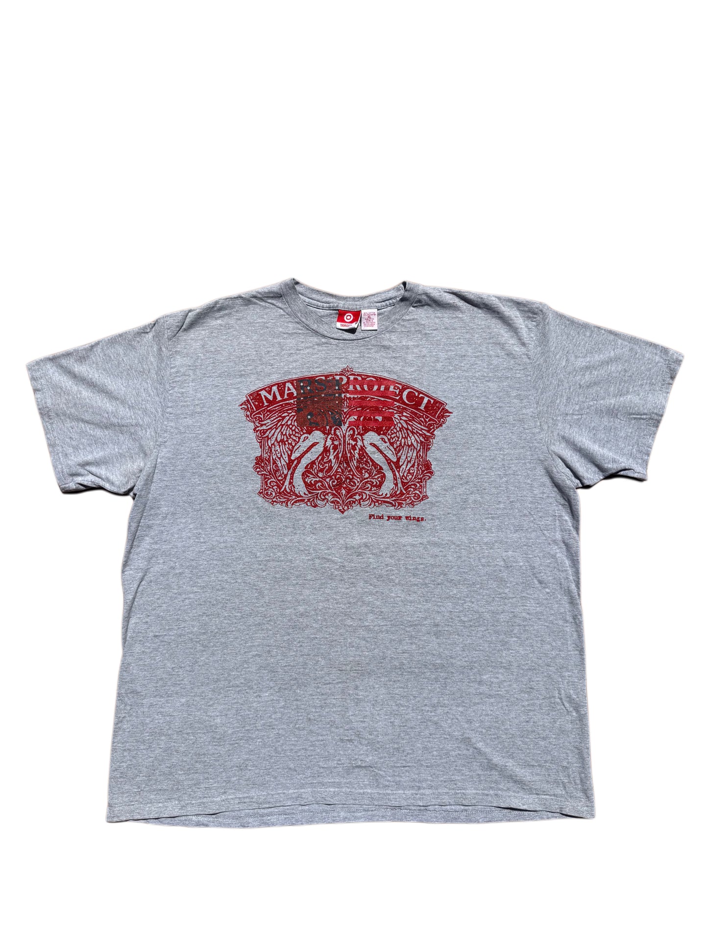 MARS PROJECT X VINTAGE USA FLAG T-SHIRT